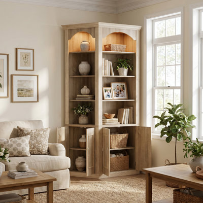 Vitrine avec tablettes réglables et éclairage DEL 3 couleurs