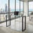 Deann 47.25'' Glass Top Console Table