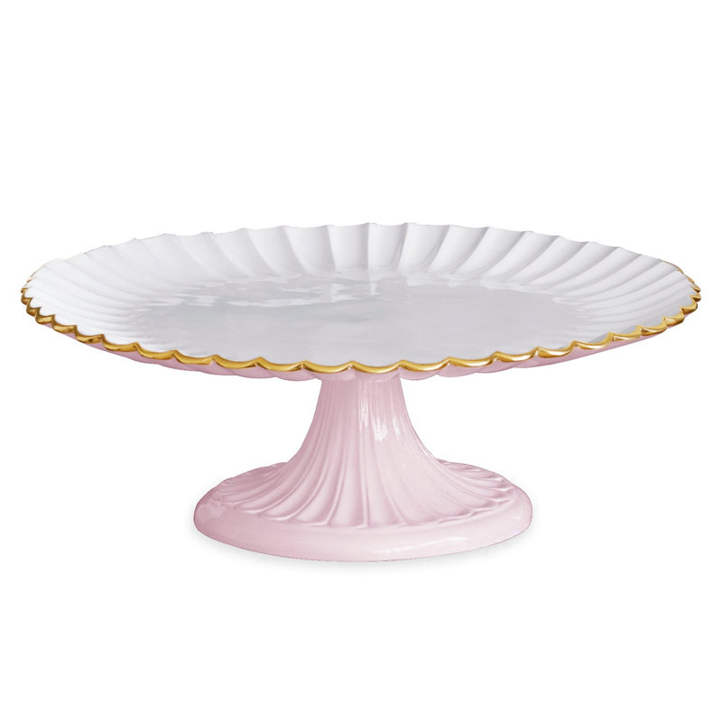 Assiette à gâteau sur pied Encanto Vienna