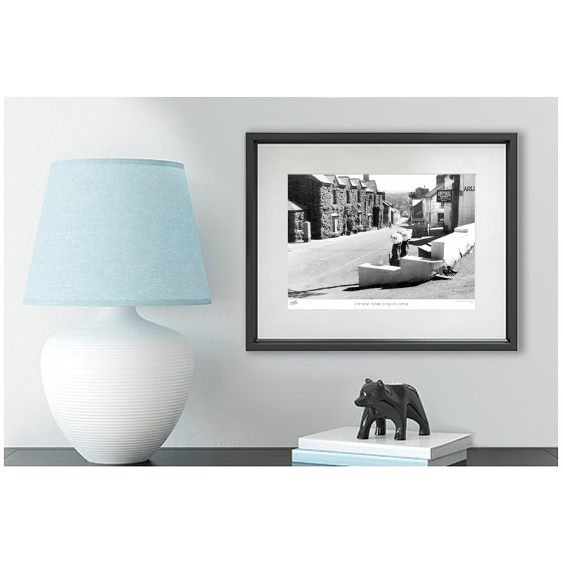 Lifton, Fore Street C1950 by Francis Frith - Single Picture Frame Print, 28cm H x 36cm W x 2.3cm D
