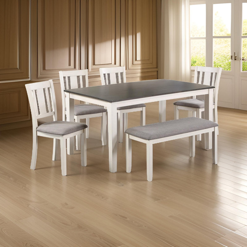 Ensemble de salle à manger rectangulaire L 60 po x l 36 po Hilaree