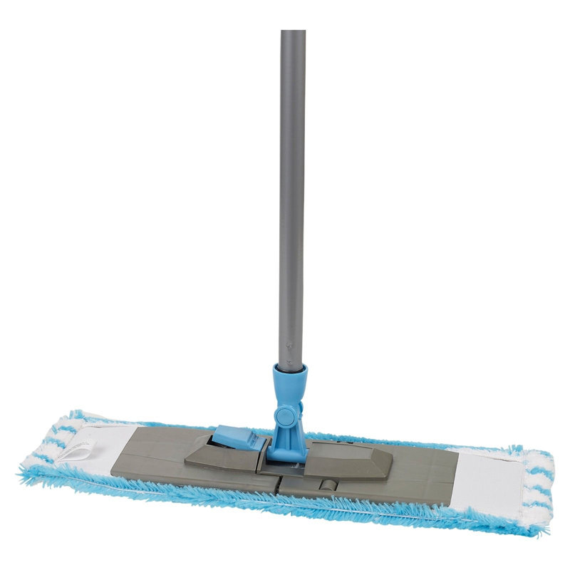 Symple Stuff Set of 4 Piece Cleaning Kit, Blue
