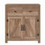 Armoire d'appoint 2 portes avec deux tiroirs de rangement-935553821