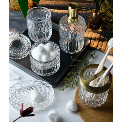 Ensemble d'accessoires de meuble-lavabo 5 pièces Luxurious