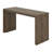 59.2" Console Table With Unique Striped Design, MDF Narrow Entryway Table, Paulownia Solid Wood Veneer-2528163