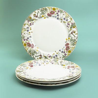 Poppy Field Dinner Plate, Set Of 4