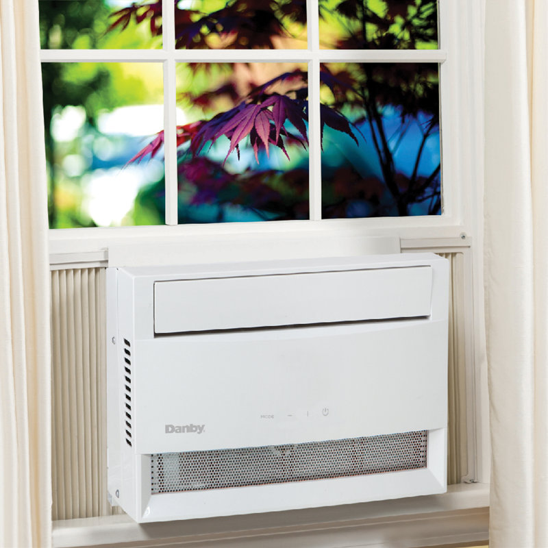 Danby 12000 BTU White Window Air Conditioner with Remote