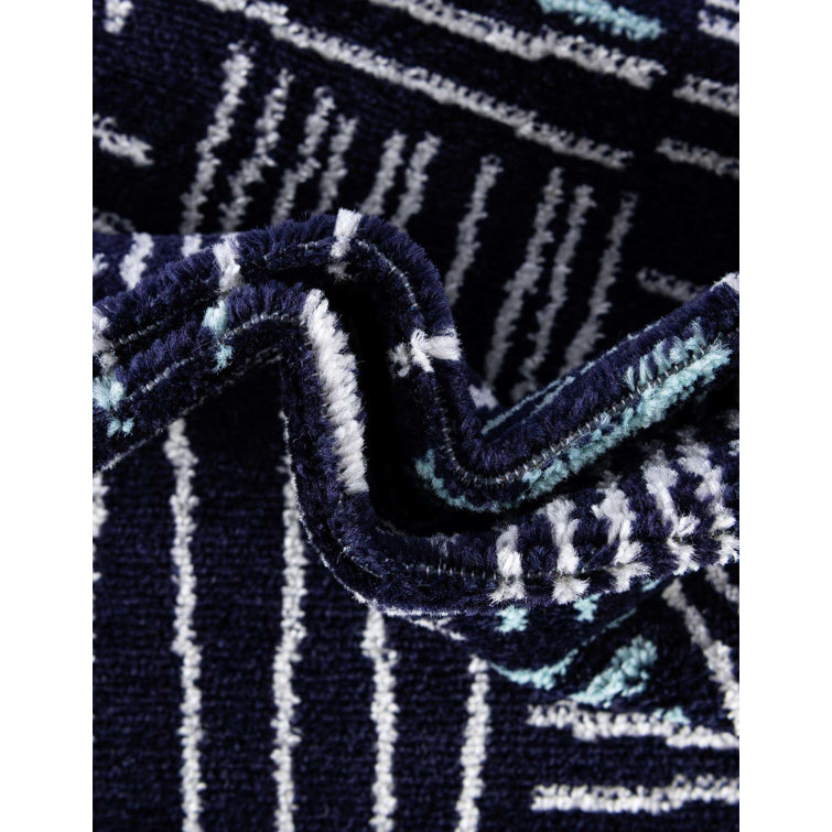 Anaka Synthetic Geometric Indoor Rug