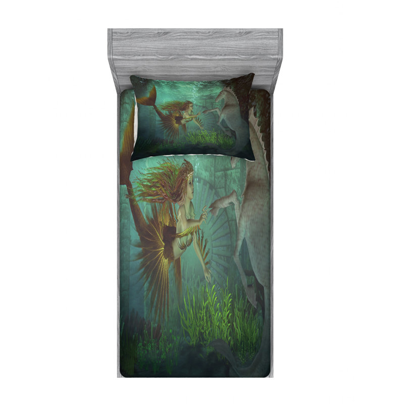 Microfiber Sheet Set, Twin XL Sheet Set + Fitted Sheet + 2 Pillowcases