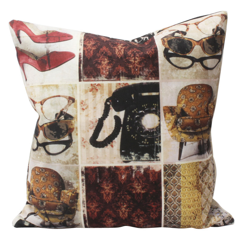 Coussin décoratif décoratif, Polyester/ Bourre en polyester