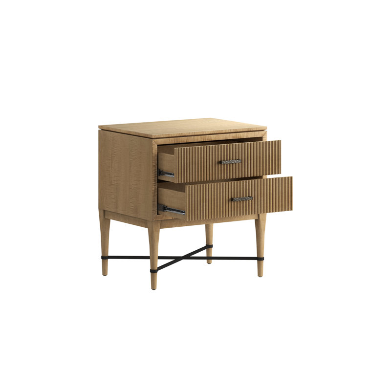 Loft 2 - Drawer Nightstand, Brown