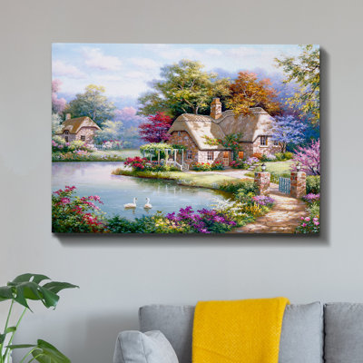 Stunning Decorative Canvas Painting, 27.6 x 39.4 Inches | 100% Canvas with 100% Wooden Frame (Thickness: 1.2 Inches) | Perfect Wall Art for Living Room, Bedroom, or Office, Elegant and Eye-Catching Design