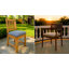 Outdoor Square Dining Chair Cushions, 3" Foam Replacement Cushion-1577008224-1577008239