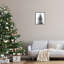«Snow Covered Christmas Tree Believe», impression-337046987-337046984