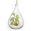 12cm Glass Lighted Hanging Figurine Ornament