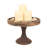 Plat de table en bois 9 po