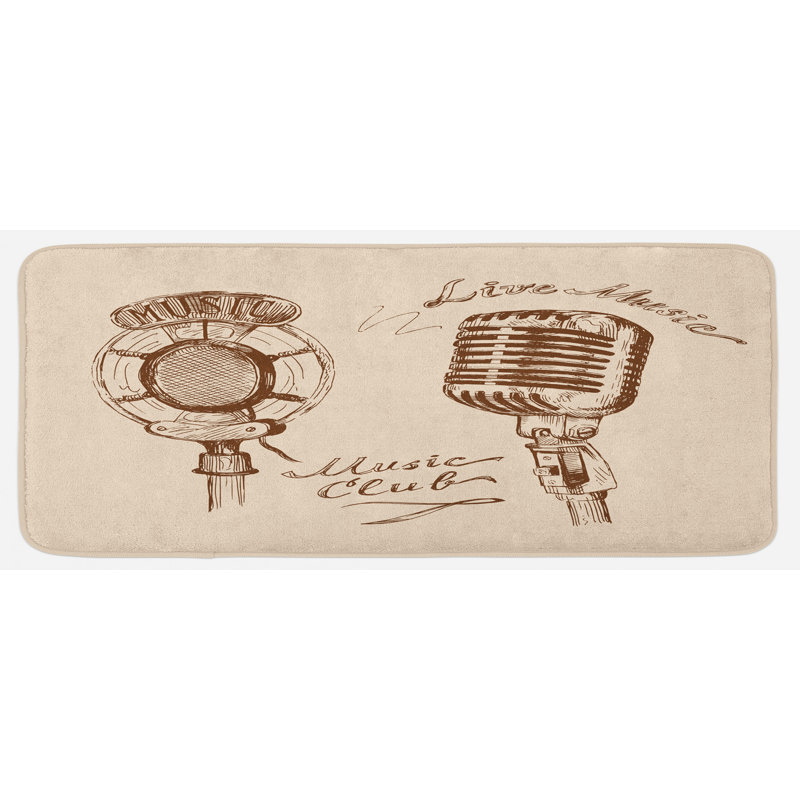 Tapis de cuisine music