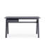 Birl Glass Stainless Steel Writing Desk-1878219543