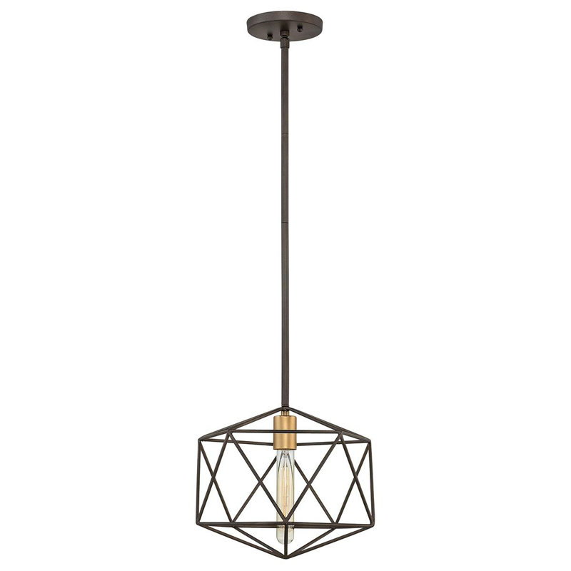 Ausonio 1 - Light Brown Cluster Pendant