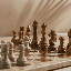 Vintage Marble Chess Set with Storage Case by Marble Cultures-91438142