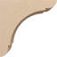 Bois de cèdre brut olympique TimberThane Corbel, brun clair apprêté-88289571