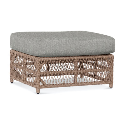 Repose-pieds d'extérieur avec coussin Chelsea