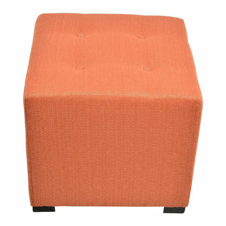 Repose-pieds cubique, Citrouille Candice