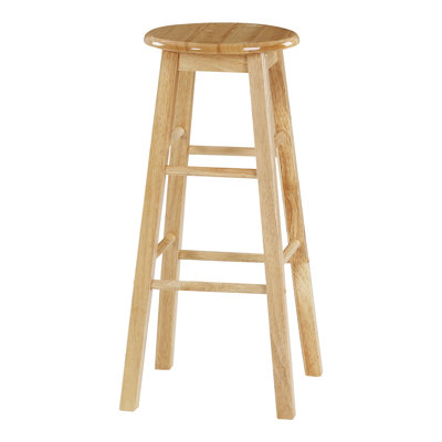 Darien Bar Stool with Solid Wood Frame