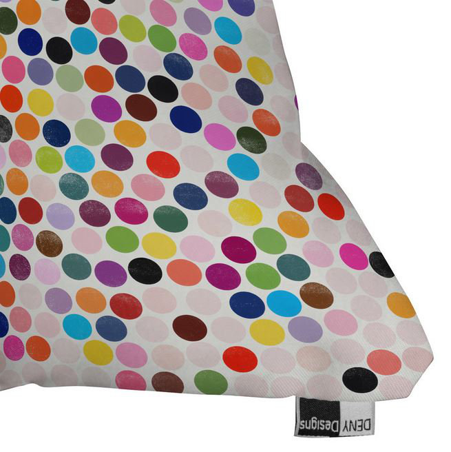Housse et insert de coussin carré Garima Dhawan Dots, H 16 po x l 16 po