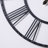 Acerra Metal Wall Clock