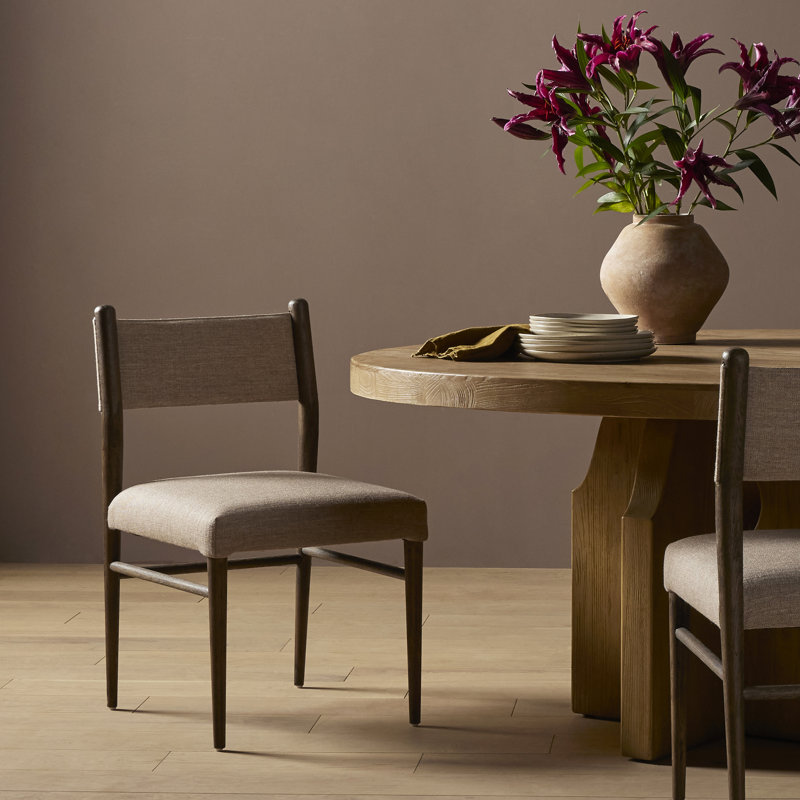 Morena Side Chair in Alcala Fawn, Light Wash Drift Oak