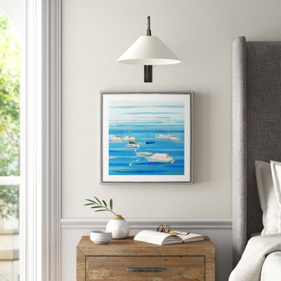 «Summer Regatta I», peinture sur toile