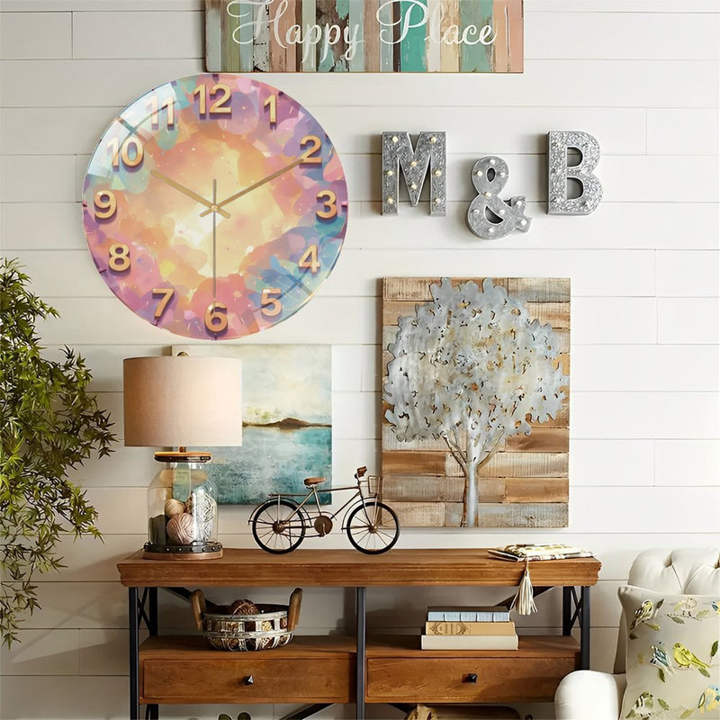 Horloge murale 12 po
