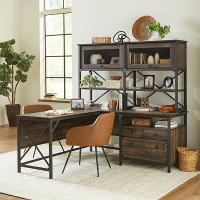 Annie 38.5" H x 66.13'' W x 14" D Desk Hutch