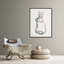 Charcoal Rabbit Painting by Richard Ryder-73001837-73001839