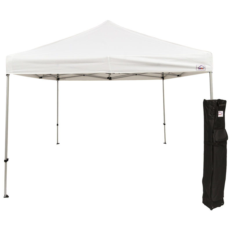 10 Ft. W x 10 Ft. D Steel Pop-Up Canopy