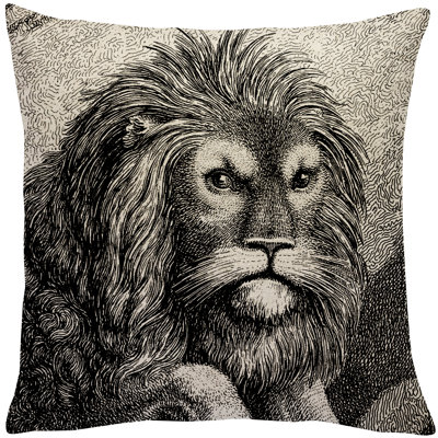 Linen Reversible Throw Pillow