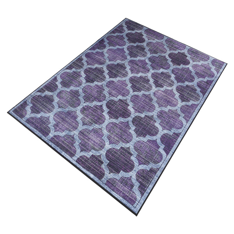 Haeli Geometric Area Rug, Rectangle 80 x 150cm
