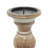 Mango Wood Turned Style Pillar Candle Holders (Set of 3)-2145879315