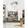 36" Duplo-Dinamico 6 - Blade Caged Ceiling Fan with Wall Control and Light Kit Included