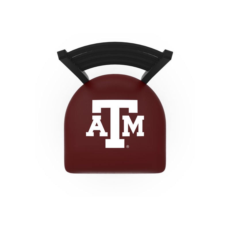 NCAA 36" Swivel Bar Stool, Texas A&M