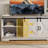 Farmhouse TV Stand for TVs up to 65" With Sliding Barn Doors-753925895