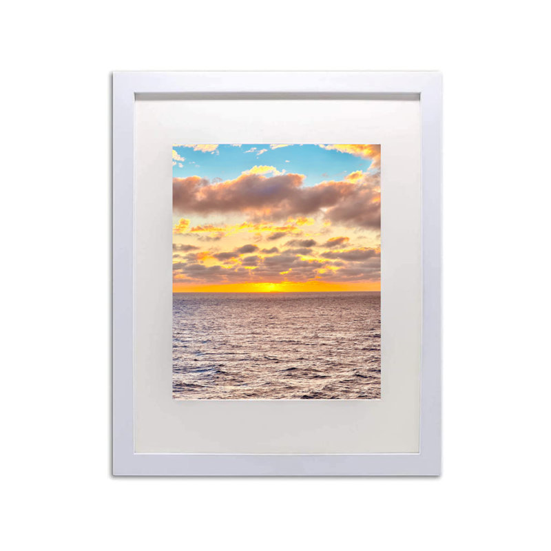 White Picture Frame - Set of 5 with Mat