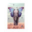 «Elephant Blue Morpho Lenity Mint» par Soaring Anchor Designs - impression d'art graphique-52935180-52935181-52935182