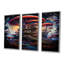 Dedman - Ensemble de salon mural art abstrait paysage-108314128-108314129