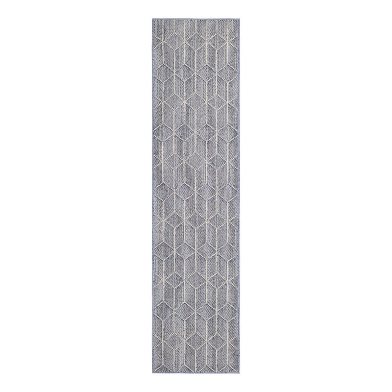 Indoor/Outdoor Trellis Area Rug, Runner 2' x 8'