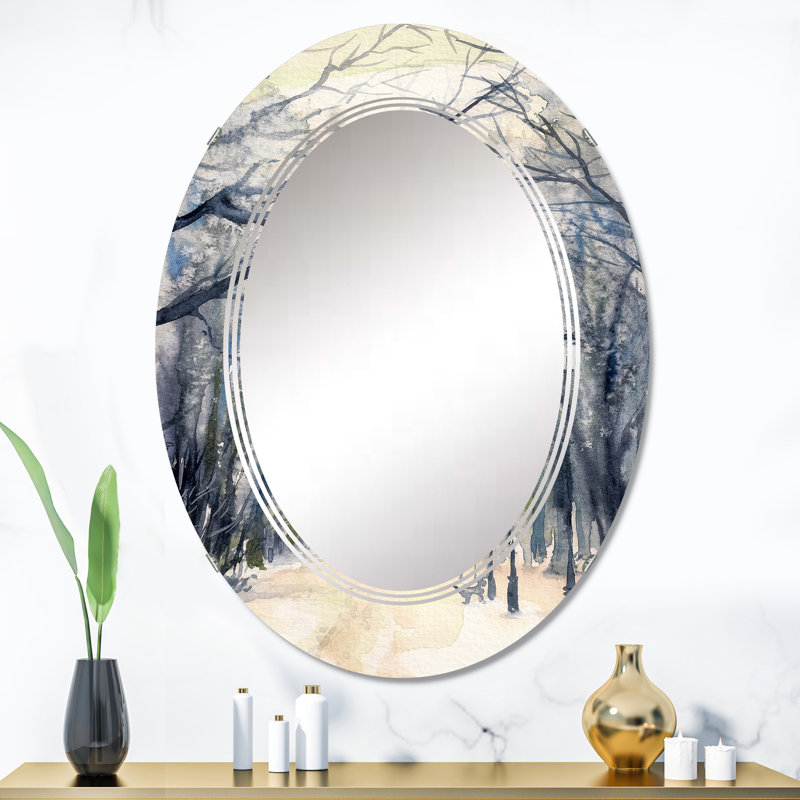 Oval Mirror, 36" x 24"