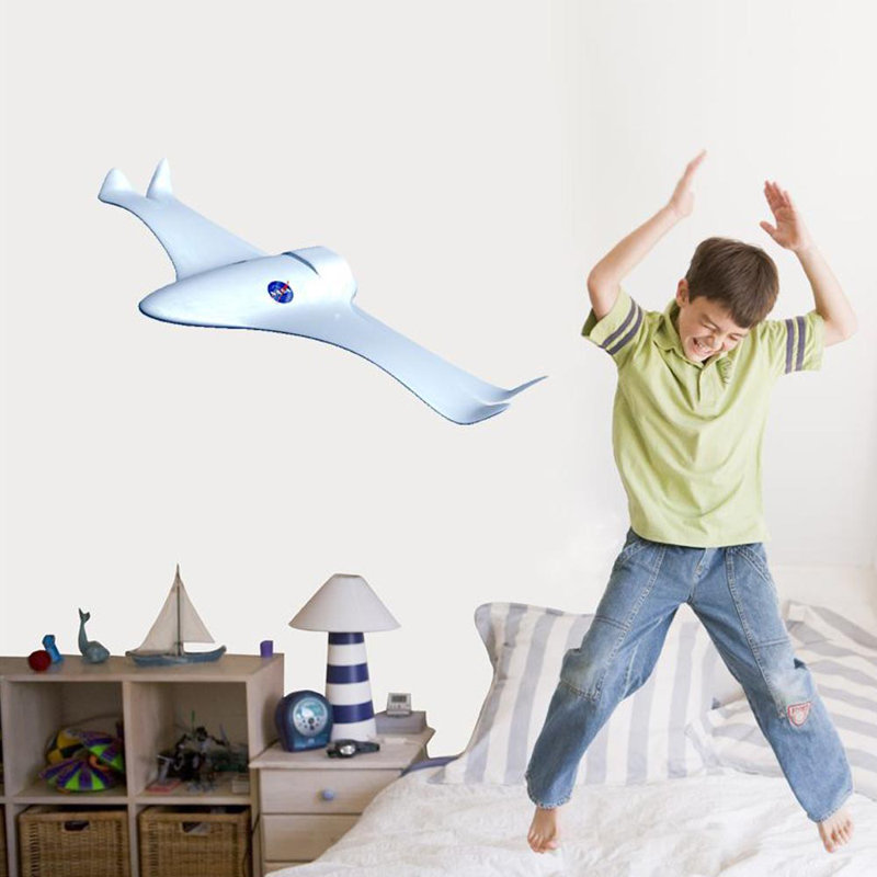 Décalcomanie murale NASA Smart Plane, H 14 po x l 24 po