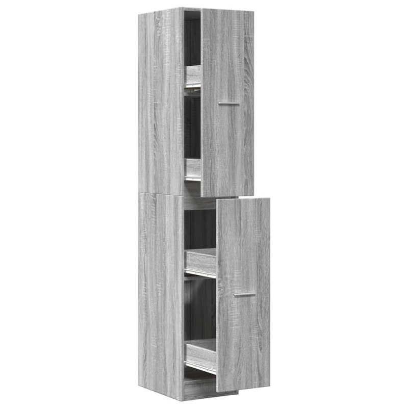30cm Sideboard, Grey/Sonoma