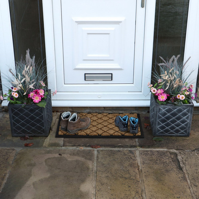 Geometric Outdoor Doormat